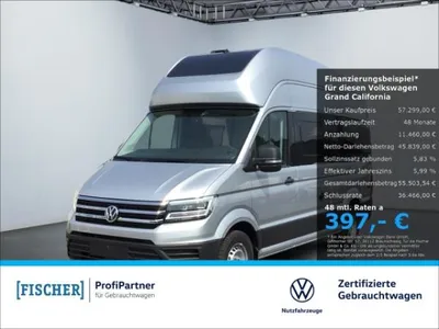 VW Volkswagen Grand California 600 2,0 TDI Fahrradtr. Solar Navi LED im Leasing von LeasingMarkt.de
