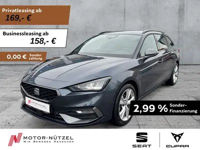 Seat Seat Leon ST 1.5 eTSI DSG FR-LINE LED+NAV+APP+ACC+SHZ im Leasing von Null-Leasing