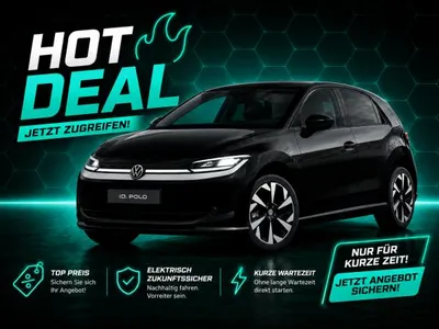 VW Volkswagen ID.Polo Life - Ganzjahresreifen - WInterpaket - Schwarz im Leasing von LeasingMarkt.de