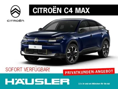 Citroen Citroën C4 Max  I Mild-Hybrid 145 ë-DCS6 I fast Vollausstattung im Auto Abo von LeasingMarkt.de
