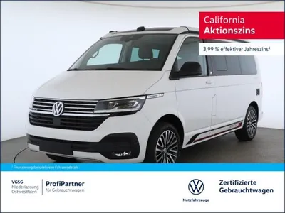 VW Volkswagen T6.1 California Ocean Edition 4Motion AHK Navi LED im Auto Abo von LeasingMarkt.de
