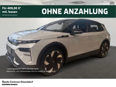 Skoda Skoda Elroq RS 84 kWh Batterie Elektromotor 250 kW 4x4 im Leasing von Null-Leasing
