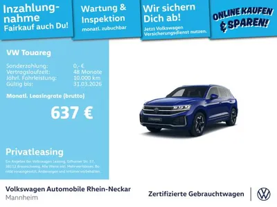 VW Volkswagen Touareg 3.0 TDI R-Line Navi AHK Kamera uvm im Leasing von LeasingMarkt.de