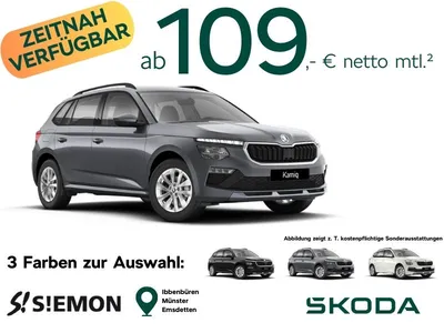 Skoda Skoda Skoda Kamiq Selection 1.0 TSI 70 kW im Top-Gewerbedeal im Leasing von 9Drive