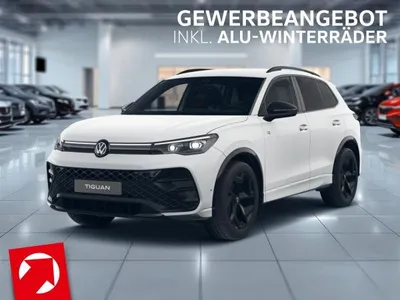 VW Volkswagen Tiguan R-Line 1,5 eTSI OPF (150 PS) DSG*WINTERRÄDER*NAVI*GEWERBE im Auto Abo von LeasingMarkt.de