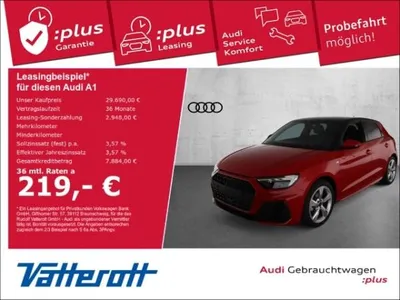 Audi Audi A1 Sportback 30 TFSI S line SONOS ACC Navi LED im Auto Abo von LeasingMarkt.de