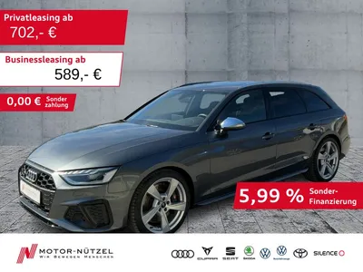 Audi Audi S4 Avant TDI QU MATRIX+NAVI+AHK+PANO+S-SITZE+B&O im Auto Abo von Mobile.de