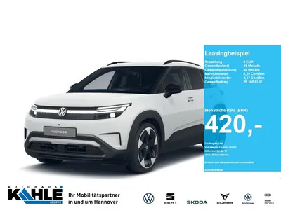 VW Volkswagen ID. Cross Style 52 kWh CarPlay Matrix CCS ACC im Leasing von Null-Leasing