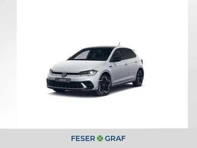 VW Volkswagen Polo 1.0 TSI DSG R-Line SPORT NAV KAM BLACK im Auto Abo von LeasingMarkt.de