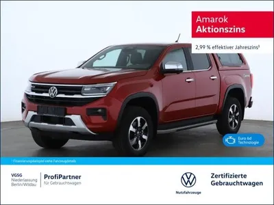 VW Volkswagen Amarok V6 DC Style Bluetooth Navi LED Vollleder im Auto Abo von LeasingMarkt.de