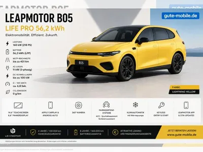 Leapmotor Leapmotor B05 Life Pro 56,2 kWh im Leasing von LeasingMarkt.de