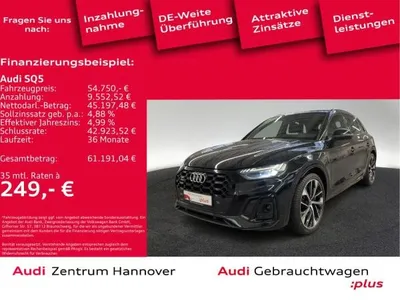 Audi Audi SQ5 3.0 TDI qu. Matrix AHK B&O Luft Kamera Memory im Auto Abo von LeasingMarkt.de