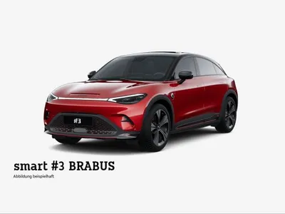 Smart smart #3 Bestandsfahrzeug-Aktion¹ ❗️Kurzfristig verfügbar ⚡BRABUS⚡(Allrad/Ambient/Head-up/Soundsystem/Pano/LE im Auto Abo von LeasingMarkt.de