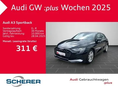 Audi Audi A3 Sportback Advanced 35 TDI S-TRONIC * NUR NOCH BIS 28.4* KAMERA HEAD-UP SONOS im Auto Abo von LeasingMarkt.de