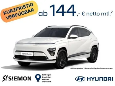 Hyundai Hyundai KONA Elektro Trend ⚡ MY 25 ⚡ 48,4kWh ⚡ 115 kW ⚡ kurzfristig verfügbar ⚡ Gewerbekundenangebot im Auto Abo von LeasingMarkt.de