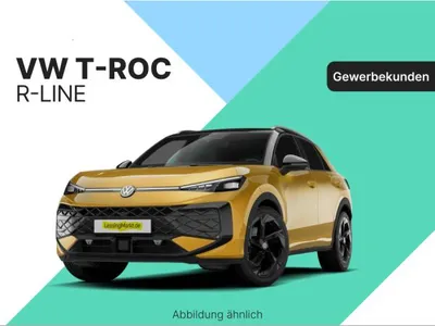 VW Volkswagen T-Roc 1.5 eTSI  R-Line | Gewerbe im Leasing von LeasingMarkt.de