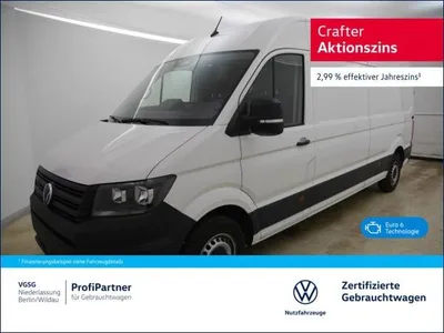 VW Volkswagen Crafter 35 Kasten Lang Neues Modell Vorb.AHK Euro6 im Auto Abo von LeasingMarkt.de