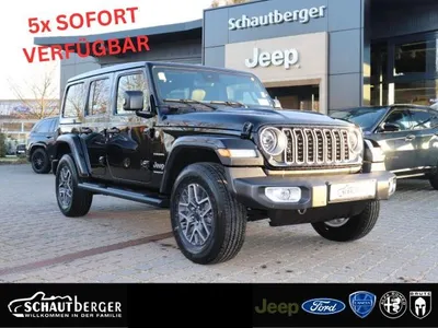 Jeep Jeep Wrangler Sahara MY24 ➡️GEWERBE➡️ SKY ONE TOUCH Schiebedach ⬅️ im Auto Abo von LeasingMarkt.de