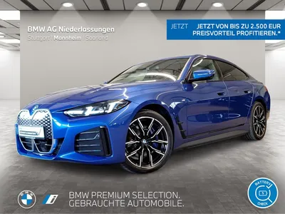 BMW BMW i4 eDrive40 Gran Coupé M Sport LiveCockpitProf im Leasing von Null-Leasing