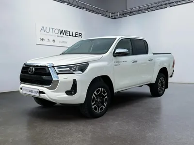 Toyota Toyota Hilux 2,4 Double Cab Comfort 4x4 Automatik inkl. Navi + Parksensoren* Gewerbeangebot inkl. GAP* im Auto Abo von LeasingTime