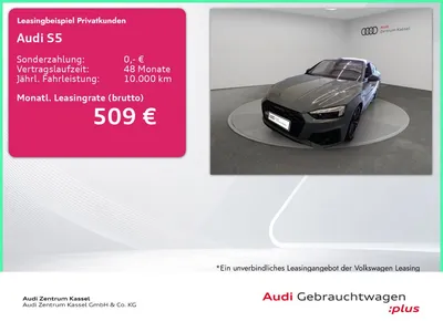 Audi Audi S5 SB 3.0 TDI qu. Matrix B&O Pano Sitzbelüftung im Leasing von Null-Leasing