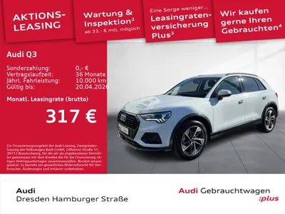 Audi Audi Q3 SUV advanced 35 TFSI S tronic AHZV im Leasing von LeasingMarkt.de