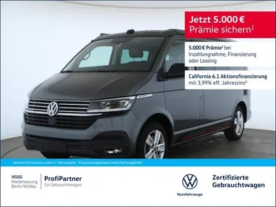 VW Volkswagen T6.1 California Ocean Edition 4Motion AHK im Auto Abo von LeasingMarkt.de