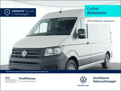 VW Volkswagen Crafter Kasten Mittel AHK RearView PDC Bluetooth im Leasing von LeasingMarkt.de