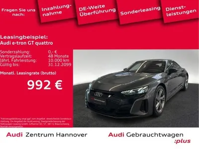 Audi Audi e-tron GT quattro Sportsitze pro vorne Matrix LED Assistenz-Paket plus 21-Zoll Bang & Olufsen im Auto Abo von LeasingMarkt.de