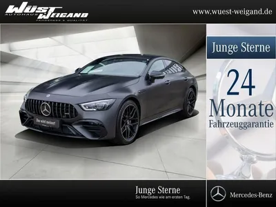 Mercedes Mercedes-Benz AMG GT 53 4M**SOFORT**V8-Styling+21"+Perf.-Abgasanlage+Memory+Schiebedach+HUD+Burmester+Fahrass.-P. im Auto Abo von LeasingTime