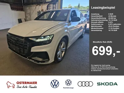 Audi Audi SQ8 quattro 4.0 TFSI 507PS S-TRONIC. MATRIX.AHK. im Leasing von Null-Leasing