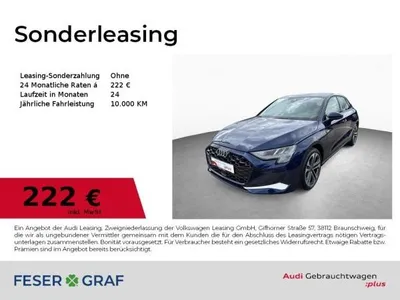 Audi Audi A3 Sportback 35 TFSI 6-Gang - KAMERA - ACC - AHK im Auto Abo von LeasingMarkt.de