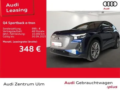 Audi Audi Q4 e-tron Q4 Sportback 45 e-tron AHK R-KAM NAV+ im Auto Abo von LeasingMarkt.de