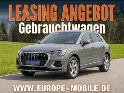 Audi Audi Q3 advanced 35 TFSI (Gebraucht) S-LINE, NAV PRO, VIRTUAL, WINTER, LED, UVM.(sofort verfügbar!) im Leasing von LeasingMarkt.de
