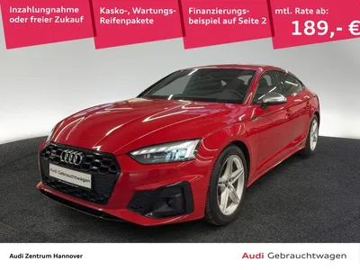 Audi Audi S5 Sportback 3.0 TDI quattro Matrix LED Kamera N im Leasing von Null-Leasing