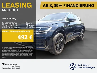 VW Volkswagen Touareg 3.0 TDI R-LINE LUFT PANO ST.HEIZ 360° im Leasing von Null-Leasing