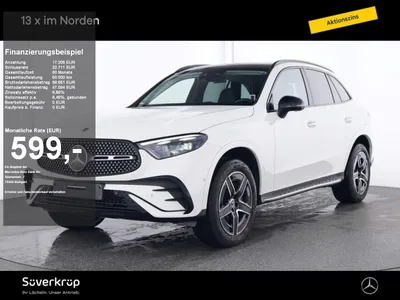 Mercedes MERCEDES-BENZ GLC 300 e 4M , AMG NIGHT DISTR SPUR PANO 360 im Auto Abo von Null-Leasing