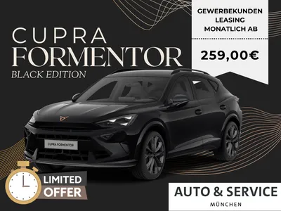 Cupra CUPRA Formentor 2.0 TSI 245kW VZ BLACK EDITION DSG 4Drive BE FAST SONDERANGEBOT! im Auto Abo von Null-Leasing