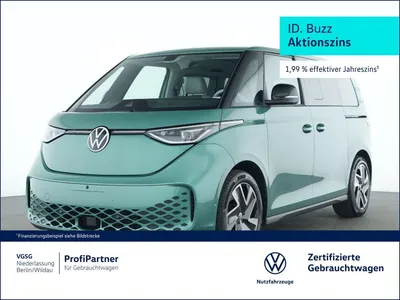 VW Volkswagen ID. Buzz Pro AHK Pano 6-Sitzer Wärmepumpe HUD im Leasing von Null-Leasing