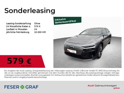 Audi Audi A6 e-tron Avant performance edition one - S line im Auto Abo von LeasingMarkt.de