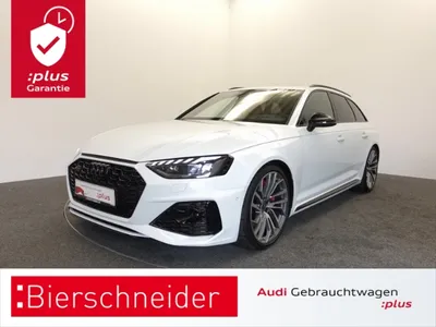 Audi AUDI RS4 Avant 280KM H MATRIX 20 B&O PANO HEAD-UP UMGEBUNGSKAMERA ACC NAVI LEDER CONNECT 5-J-GARANTIE im Auto Abo von Null-Leasing