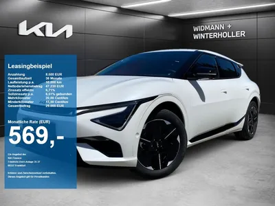 Kia Kia EV6 PE GTL 84 AWD WP ASS+ SD 2xKlima Bel.Sitz HU im Leasing von Null-Leasing