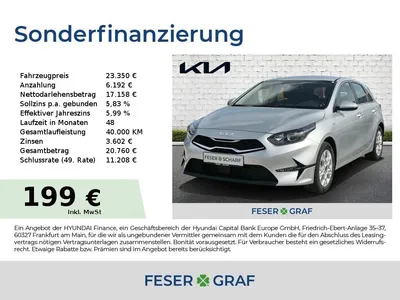 Kia Kia Ceed 1.5T DCT7 VISION KOMFORT+ NAVI im Auto Abo von Mobile.de