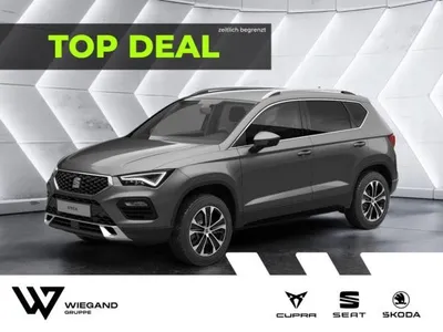 Seat Seat Ateca Road Edition 1.5 TSI - SHZ NAVI AHK ACC LED *SN606* im Auto Abo von LeasingMarkt.de