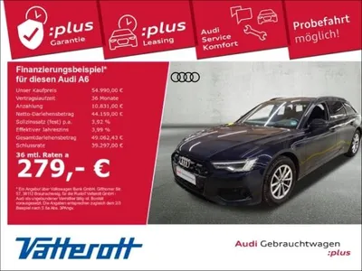 Audi Audi A6 Avant 45 TFSI Sport HUD Pano Matrix AHK Memory im Auto Abo von LeasingMarkt.de