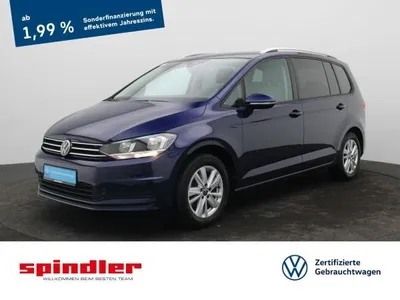 VW Volkswagen Touran Comfortline 1.5TSI DSG/ 7-Sitze, AHK, RFK im Auto Abo von LeasingMarkt.de