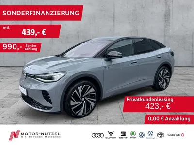 VW Volkswagen ID.5 GTX 220kW (82kWh) MATRIX+AHK+PANO+SPORTPAK. im Leasing von Null-Leasing
