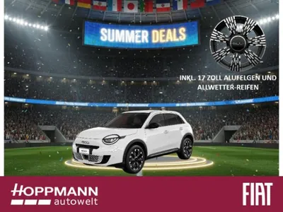 Fiat Fiat 600 Hybrid BUSINESS EDITION inkl ALLWETTERREIFEN im Leasing von LeasingMarkt.de