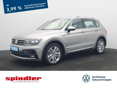 VW Volkswagen Tiguan R-Line 2.0 TDI 4M DSG / Navi, AHK, 360° im Auto Abo von LeasingMarkt.de