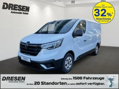 Renault Renault Trafic 💥TraPo-DEAL💥Kasten Komfort L1H1 3,0t Blue dCi 130 *AHK,GJR,KAMERA* im Auto Abo von LeasingMarkt.de